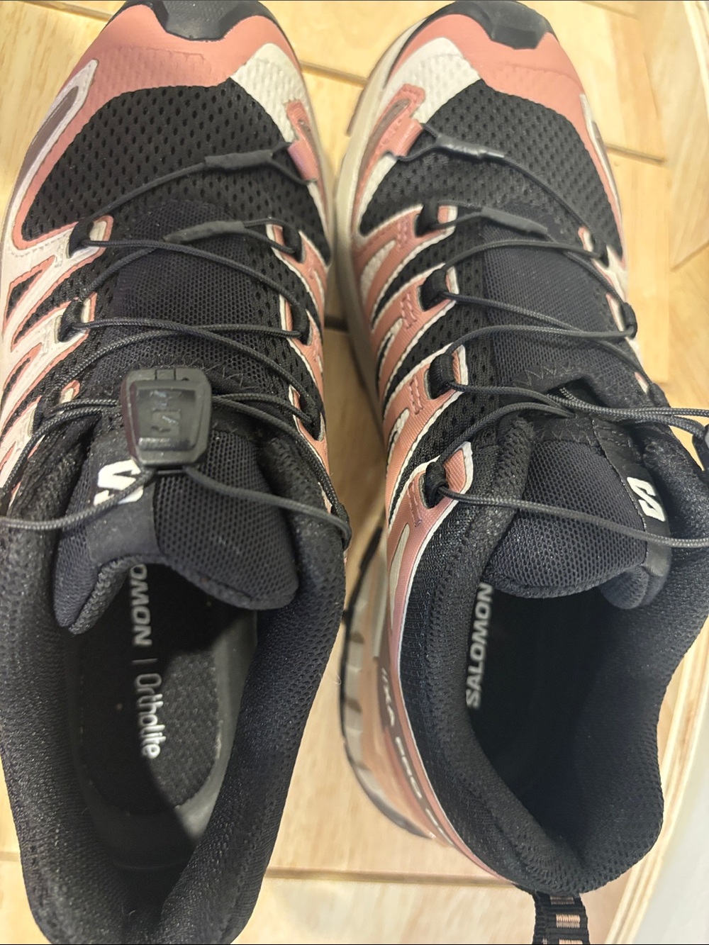 Salomon Women’s Trail Shoes — Black and Dusty Rose - Picture 5 of 5